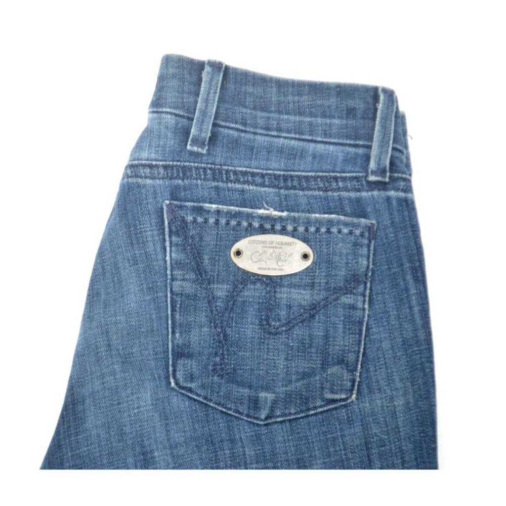 CITIZENS OF HUMANITY Women's Kelly Low Waist Bootcut Jeans SIZE 26 Dark Wash